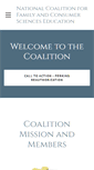 Mobile Screenshot of facsecoalition.org